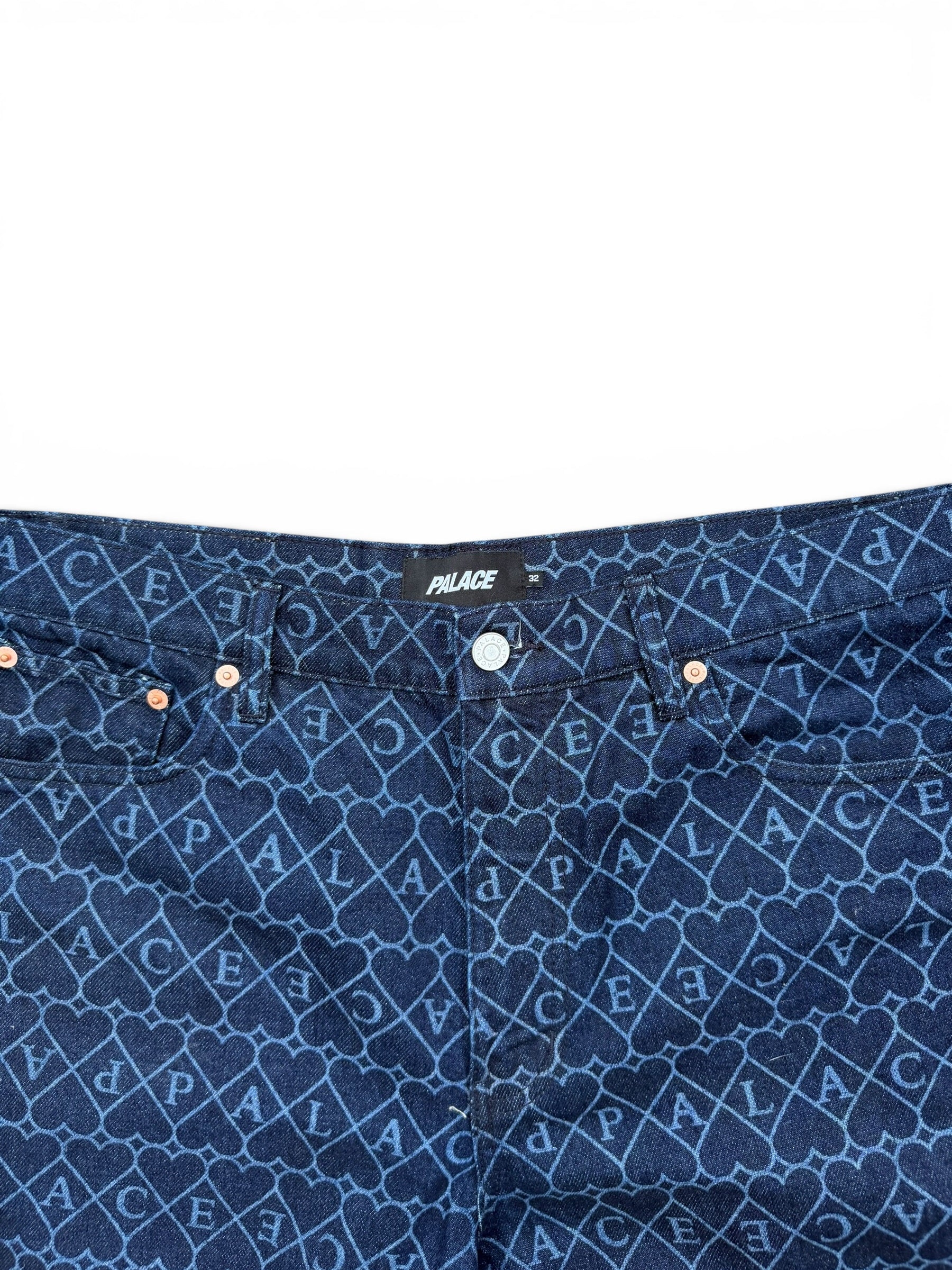 パンツ Palace P90 Baggy Jean 'Indigo Heart' Palace P90 Baggy Jean 'Indigo Heart' – Ninety9