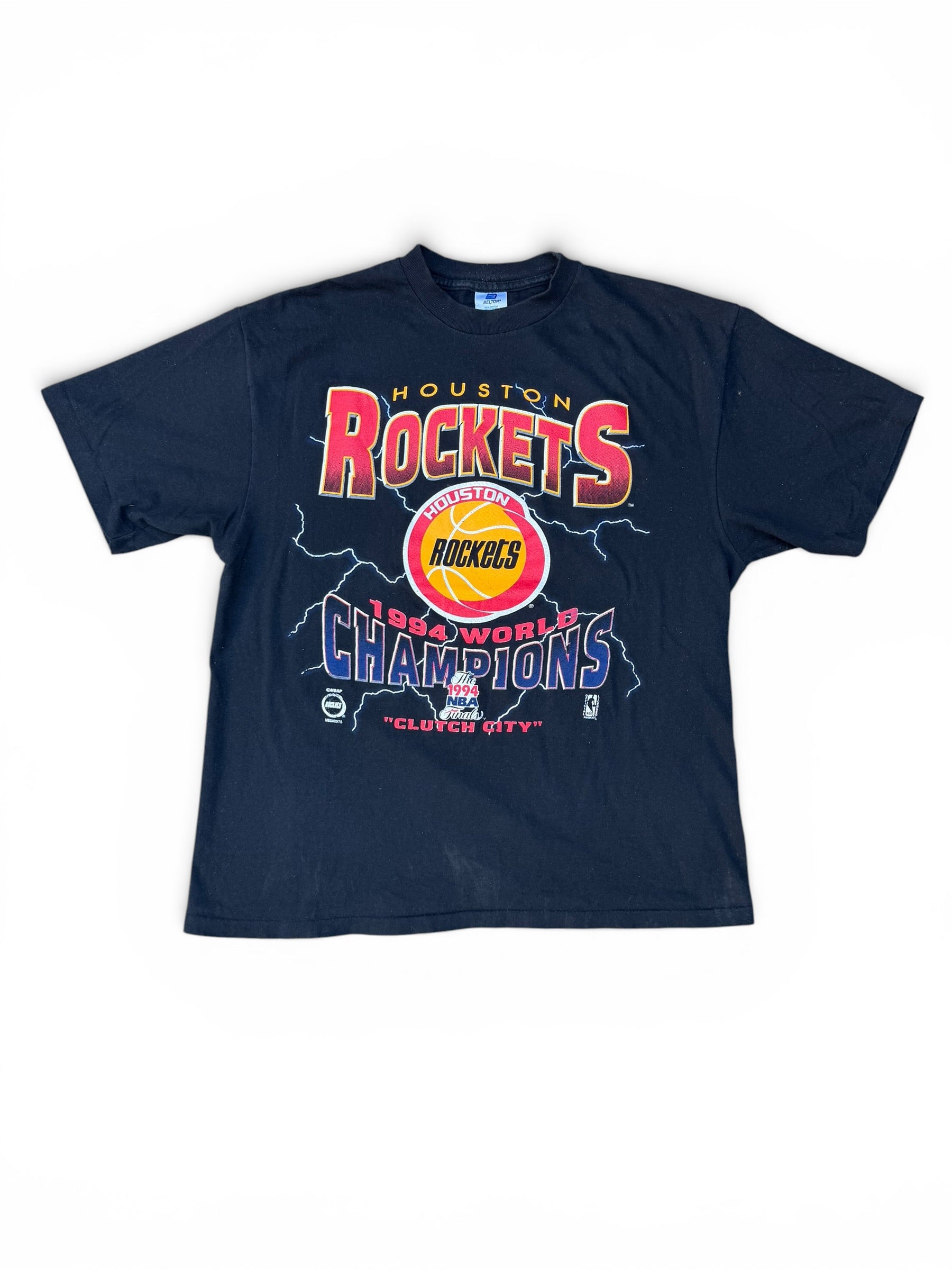 Vintage 90s Houston Rockets Championship tee