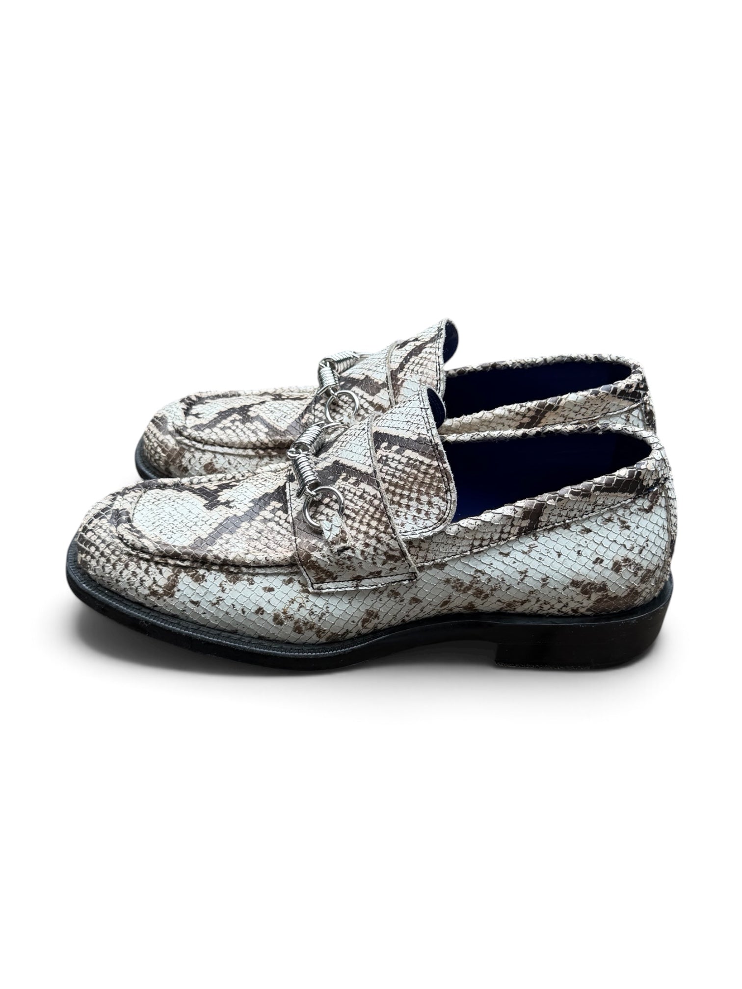 Burberry Snakeskin Loafers