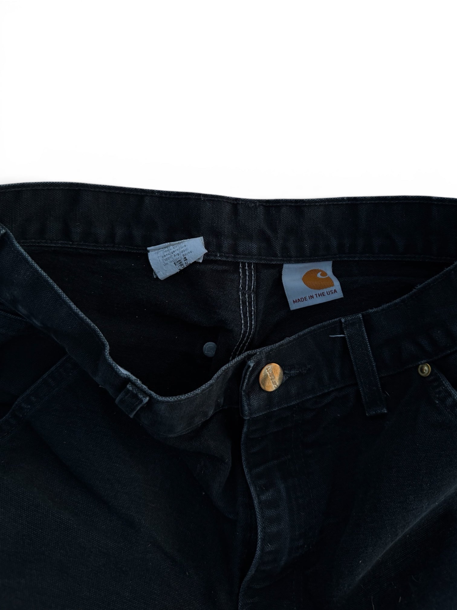 Black Carhartt Double Knee Pants