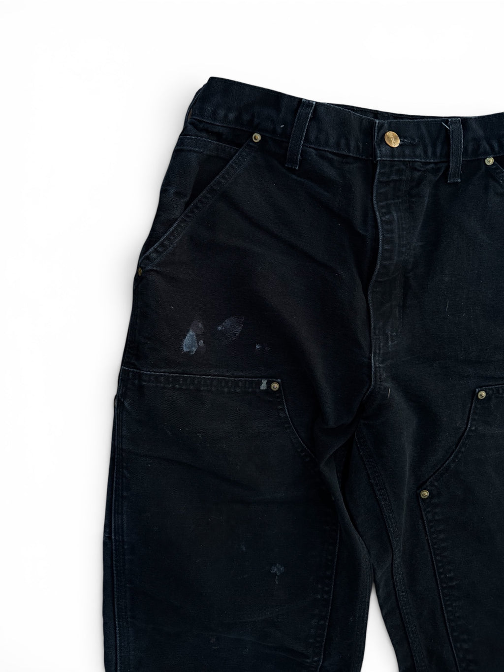 Black Carhartt Double Knee Pants