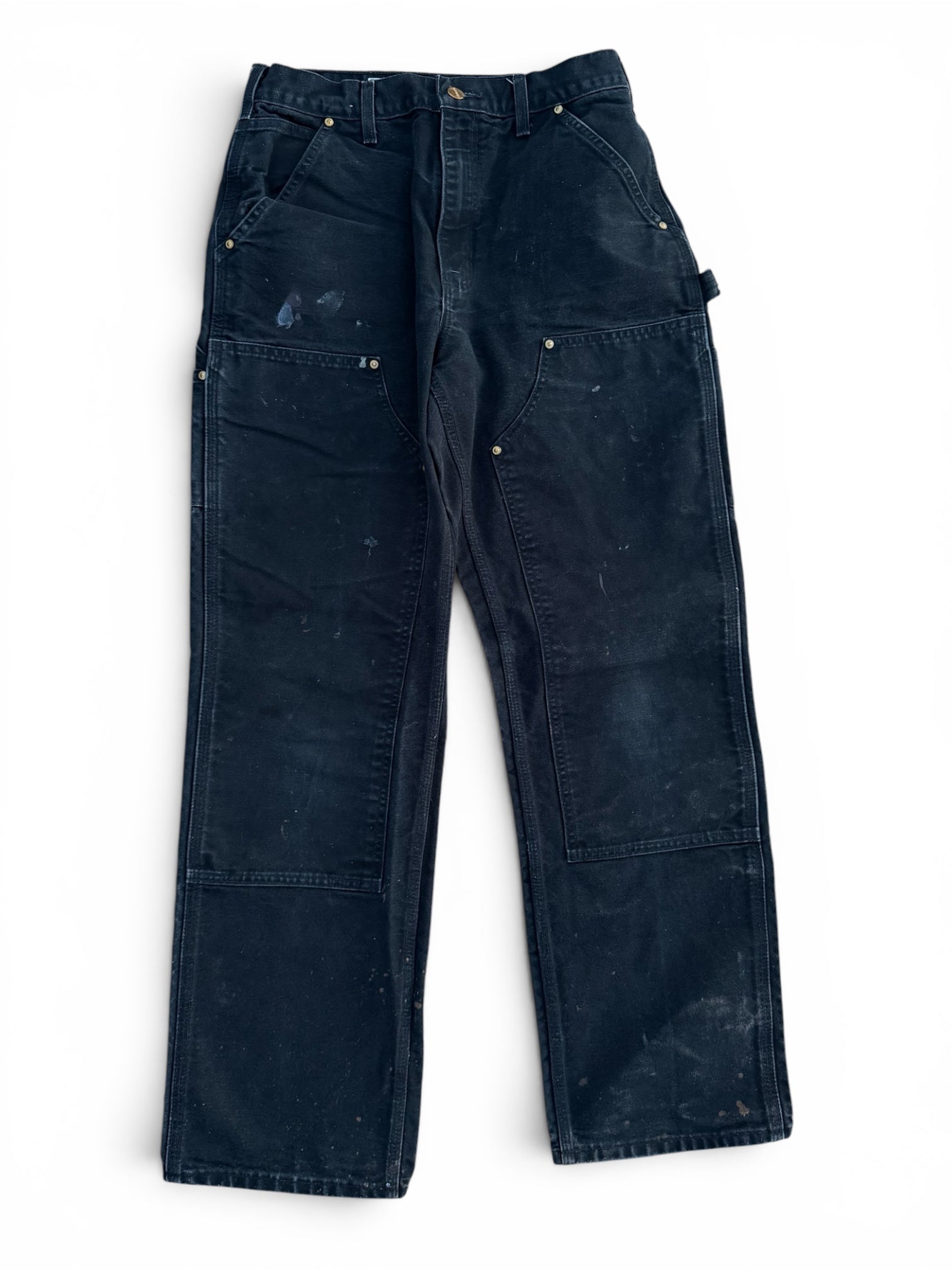 Black Carhartt Double Knee Pants