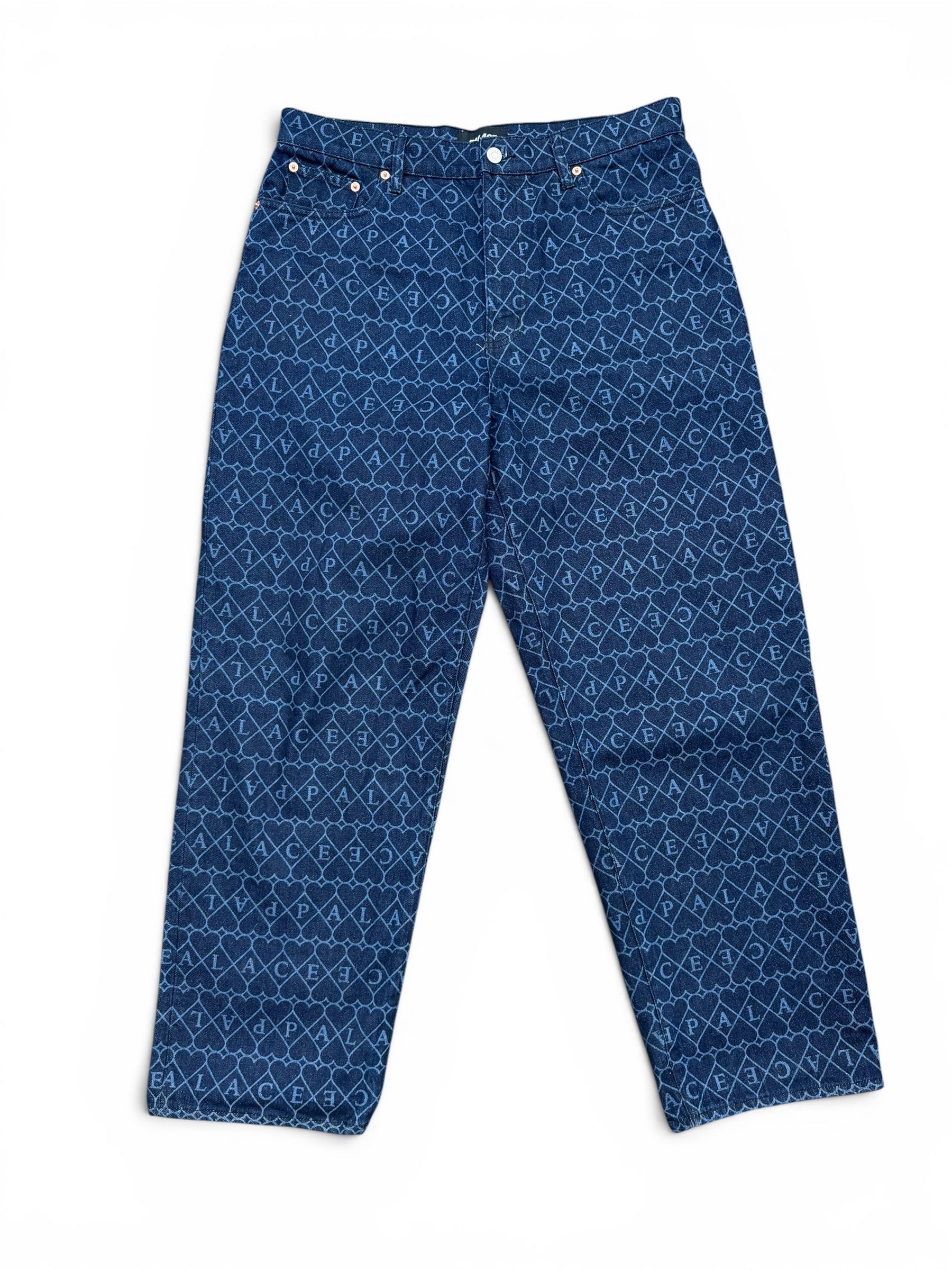 パンツ Palace P90 Baggy Jean 'Indigo Heart' Palace P90 Baggy Jean 'Indigo Heart' – Ninety9