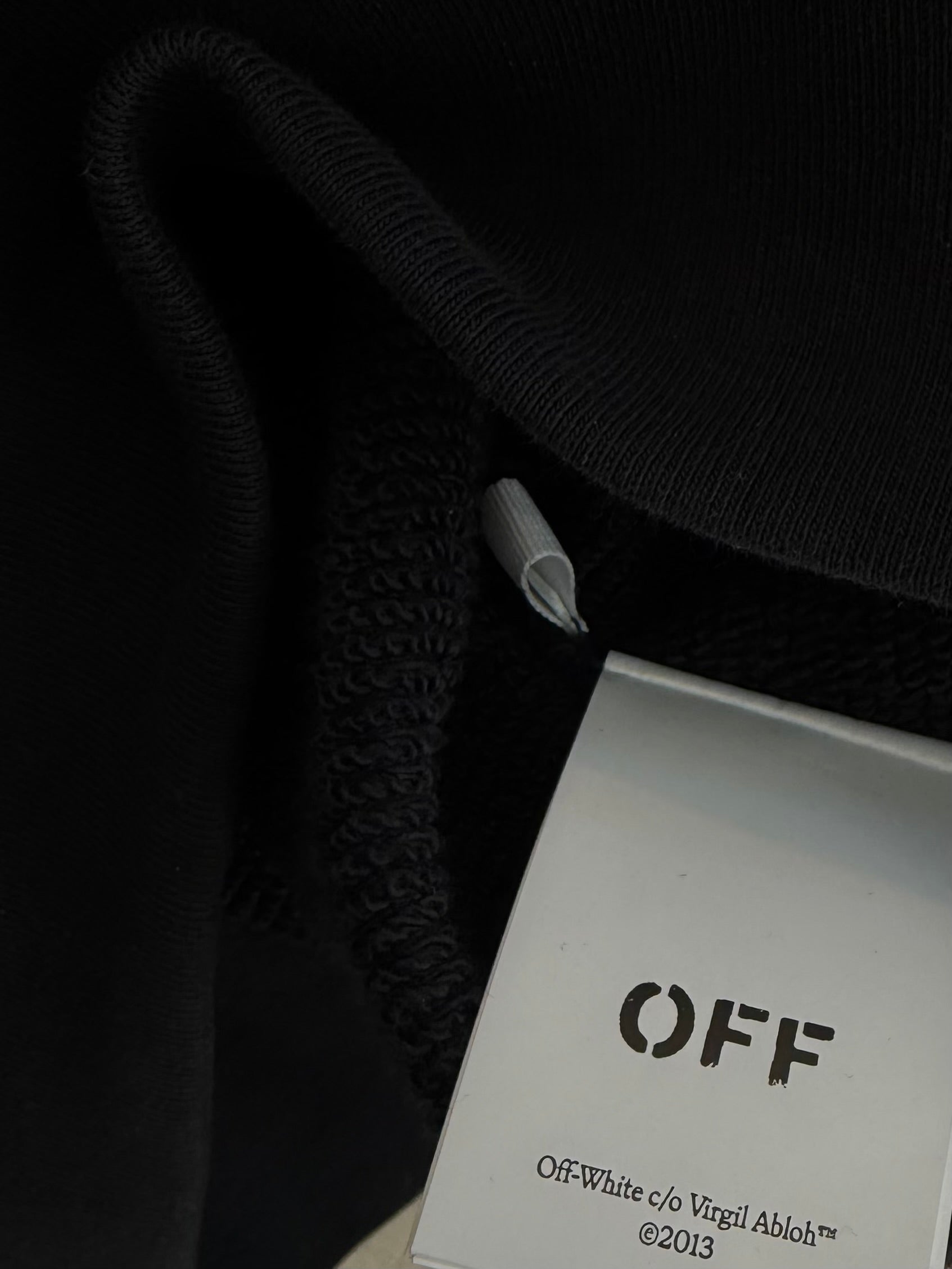Off-White™️ Diag Eyelet hoodie