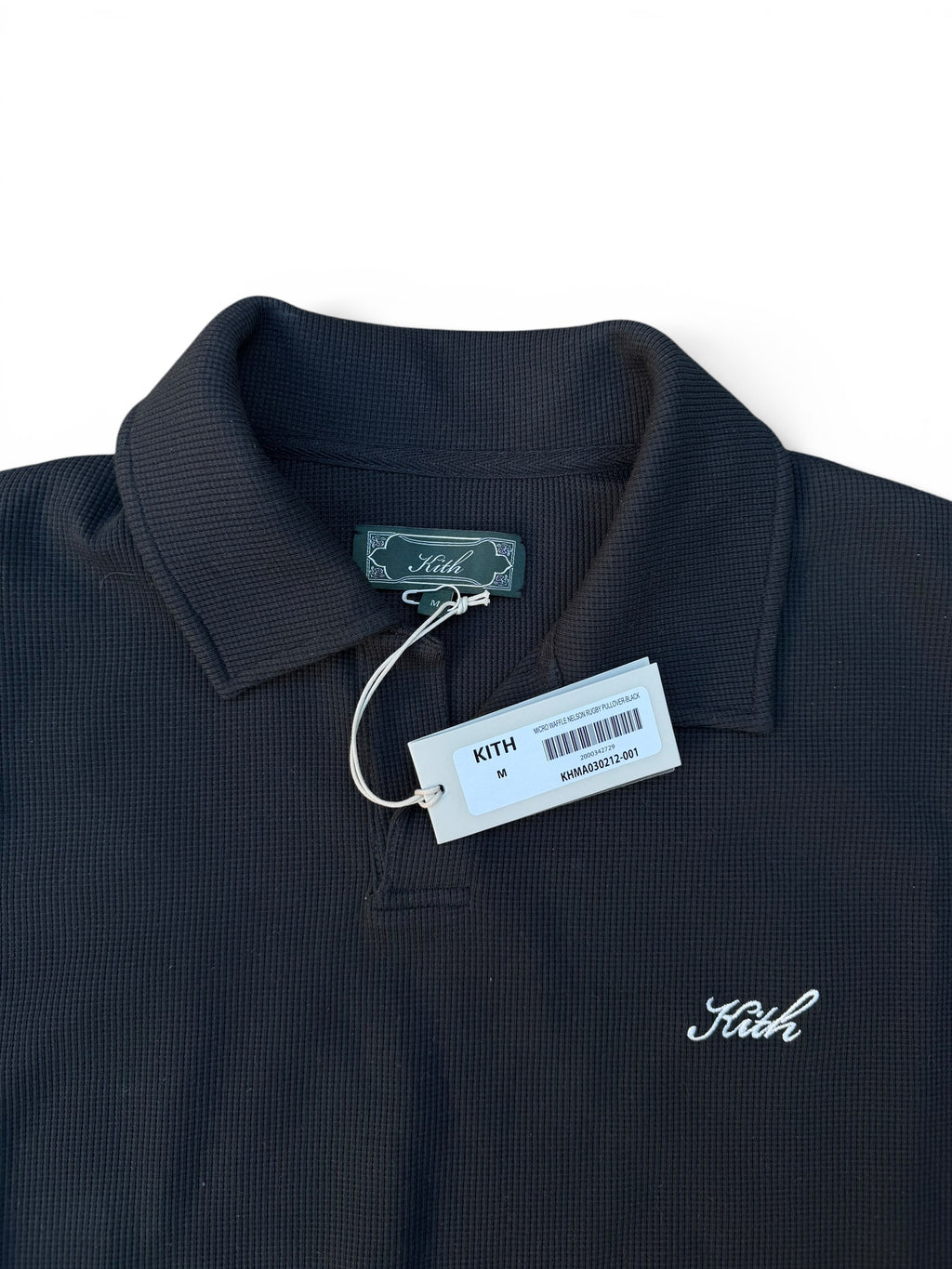 Kith Micro waffle Nelson Rugby Pullover