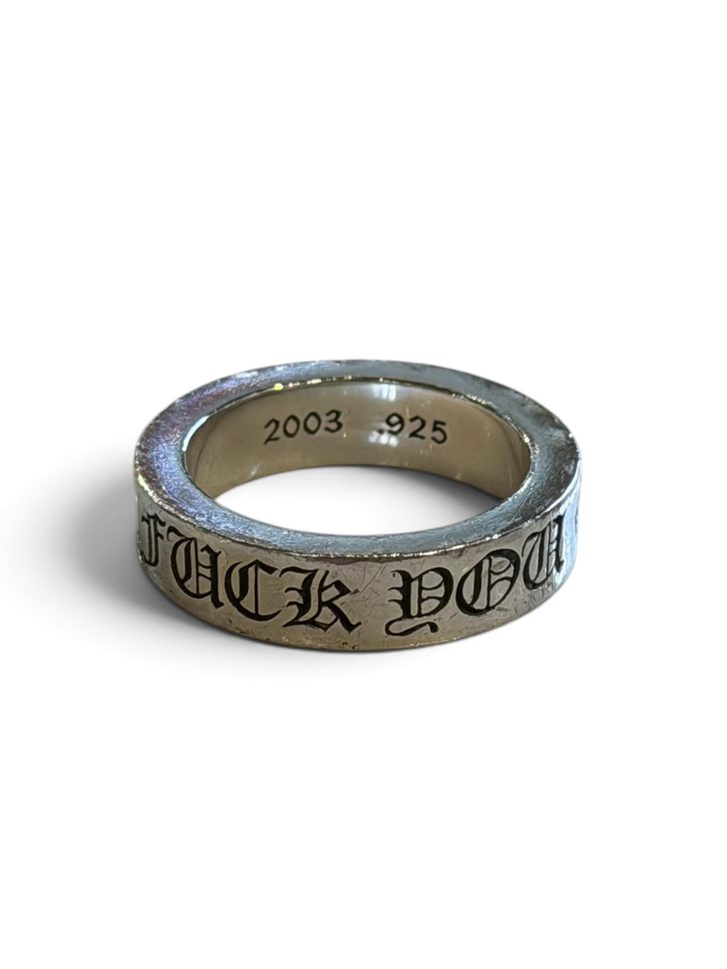 Chrome Hearts .925 Fuck You ring