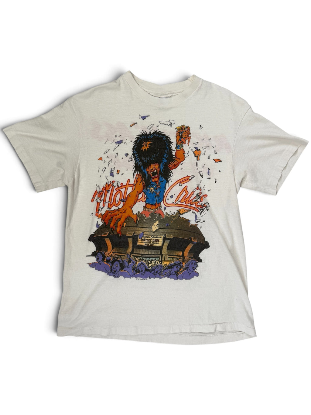 Vintage Mötley Crüe 1987 Girls, Girls, Girls Tour Tee