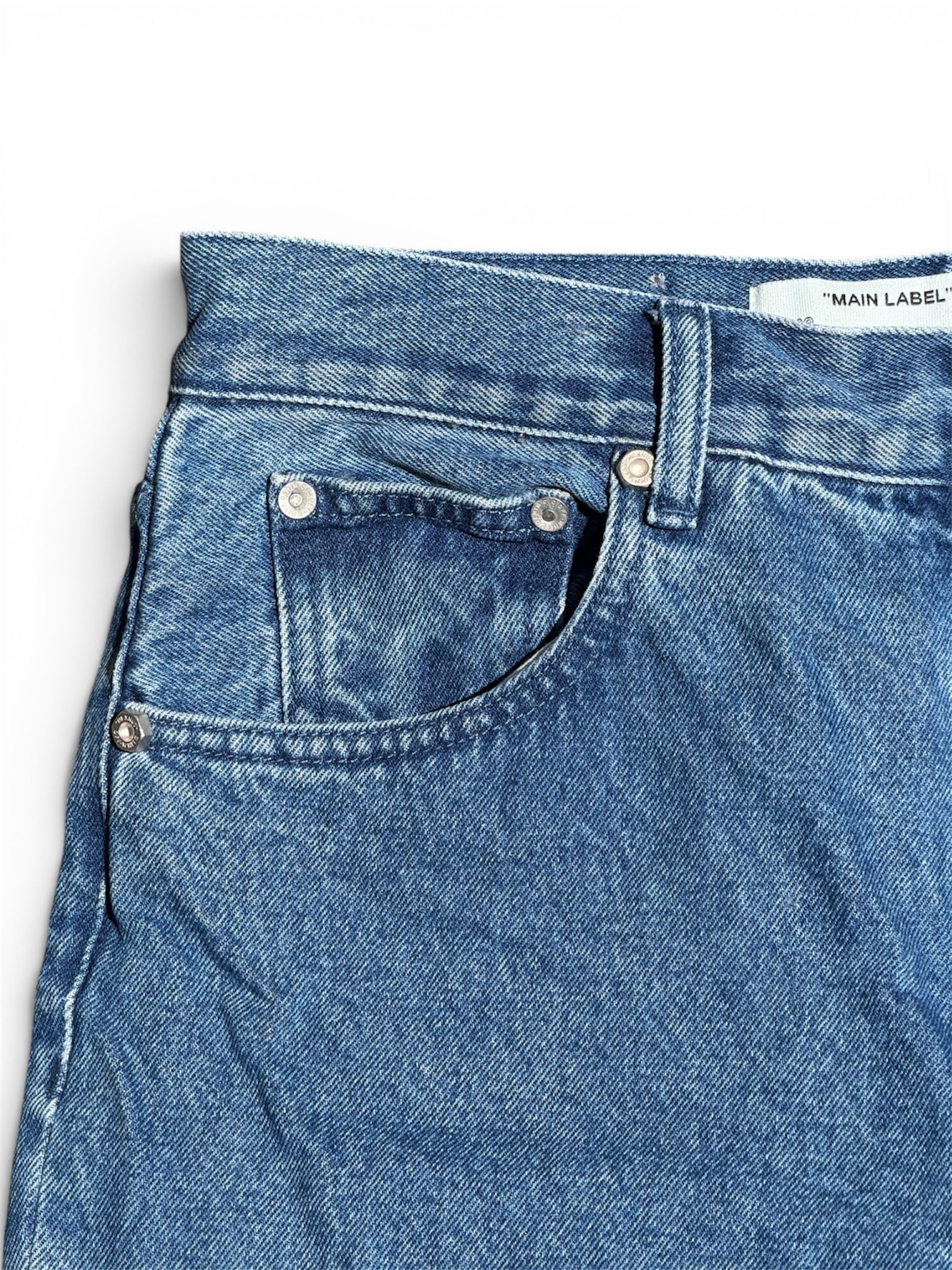 Off-White™️ Bleached Denim Jeans