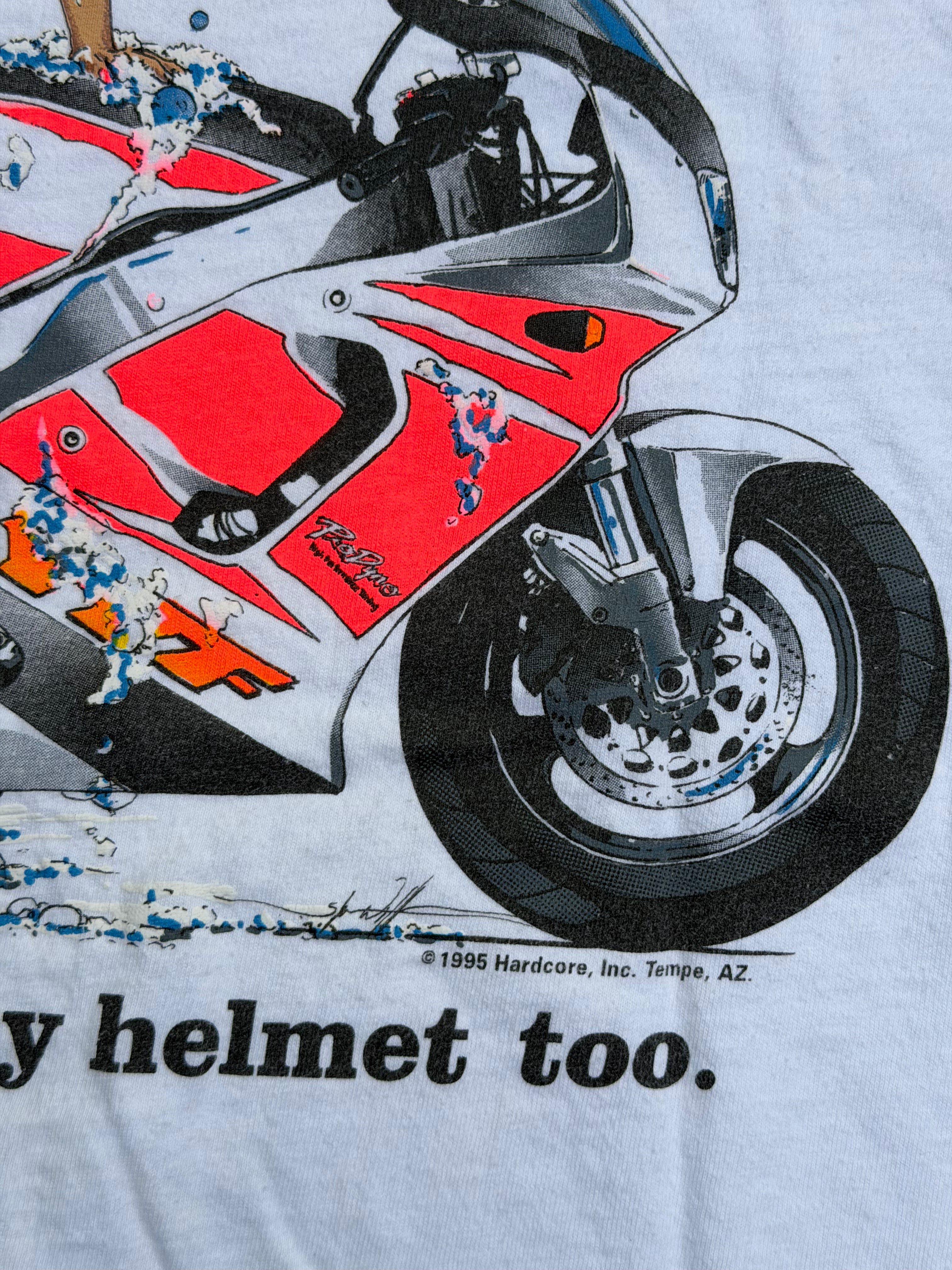 Vintage 90s Motorcycle tee
