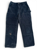 Black Carhartt Double Knee Pants