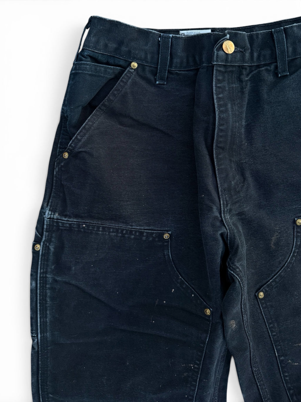 Black Carhartt Double Knee Pants
