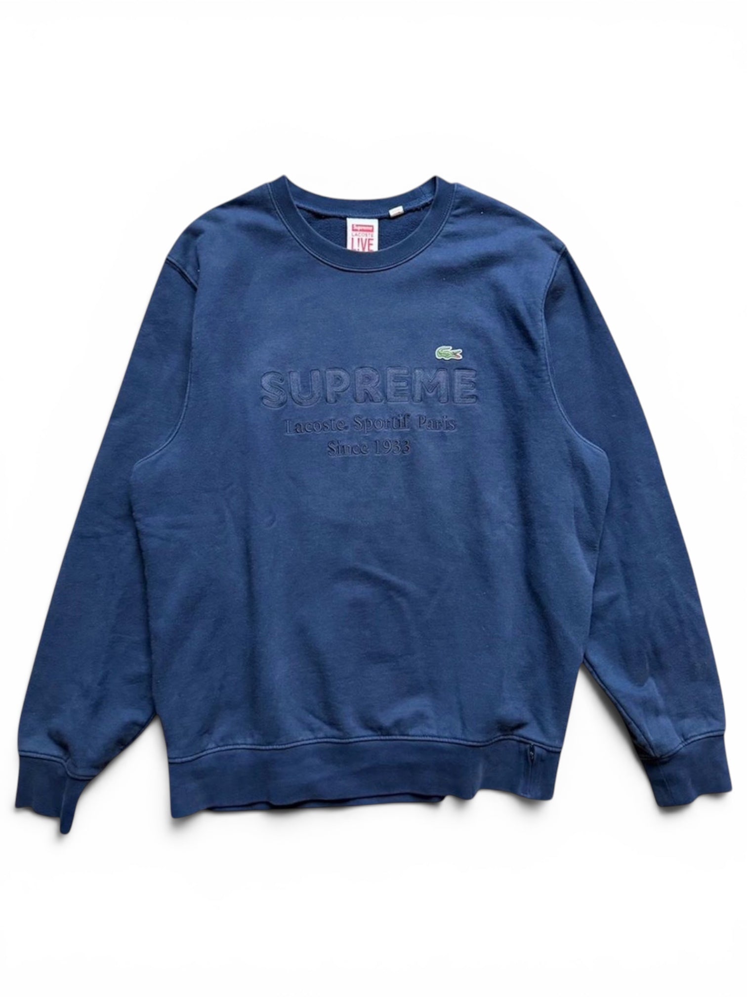 Supreme x Lacoste Crewneck